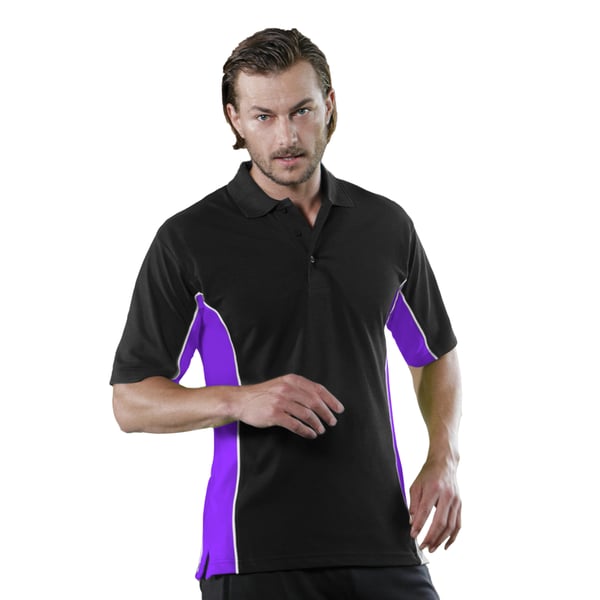 Gamegear® Mens Track Pique Short Sleeve Polo Shirt Top