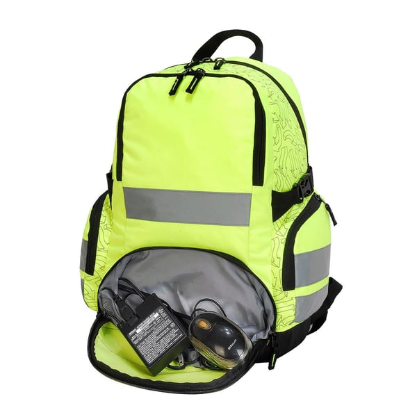 Shugon London Pro Hi-Vis Backpack (Pack Of 2)