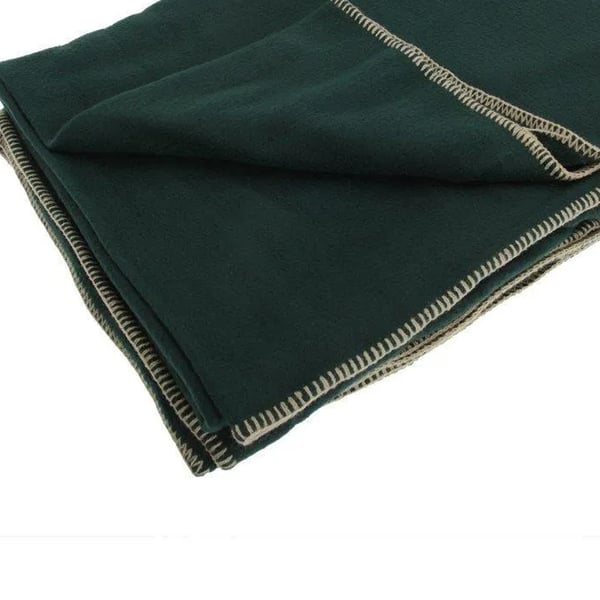 Result Plain Warm Outdoor Fleece Blanket (330gsm) (Pack of 2)
