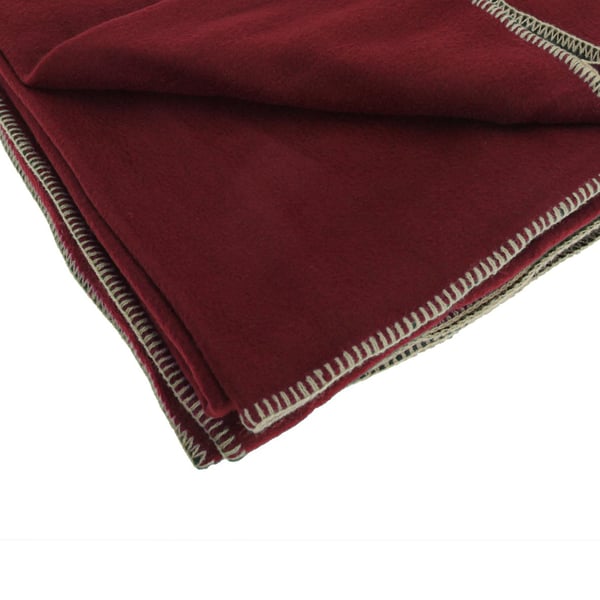 Result Plain Warm Outdoor Fleece Blanket (330gsm) (Pack of 2)
