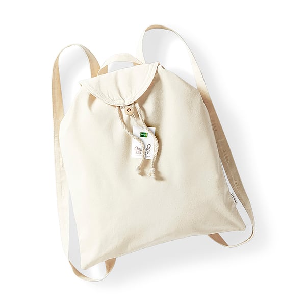 Westford Mill Økologisk festivalrygsæk (8 liter) (pakke med 2)