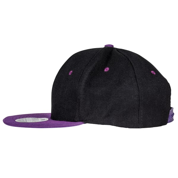 Result Unisex Core Bronx Original Flat Peak Snapback Dual Colour Keps (2-pack)