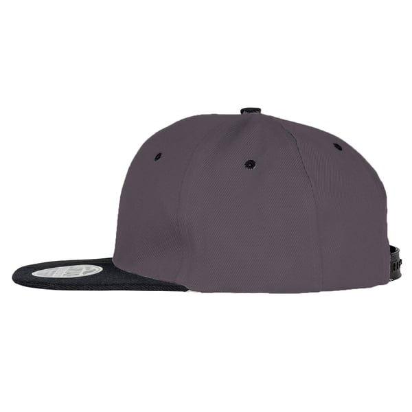 Result Unisex Core Bronx Original Flat Peak Snapback Dual Colour Keps (2-pack)