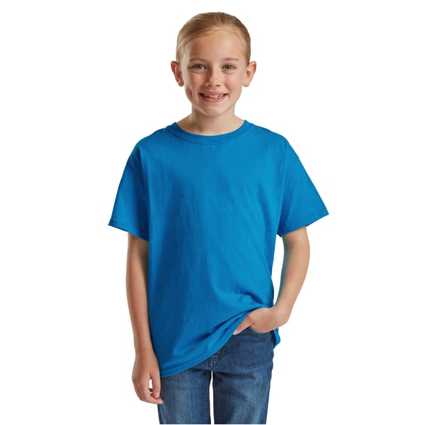 Fruit Of The Loom Childrens/Kids Unisex Valueweight Short Sleeve T-Shirt (Pack of 2)