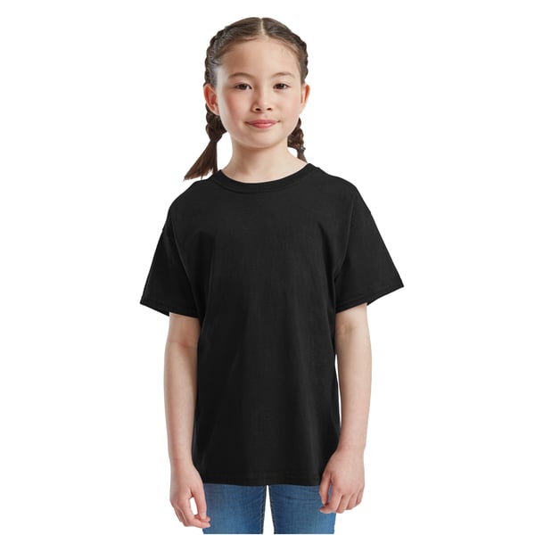 Fruit Of The Loom Childrens/Kids Unisex Valueweight Short Sleeve T-Shirt (Pack of 2)