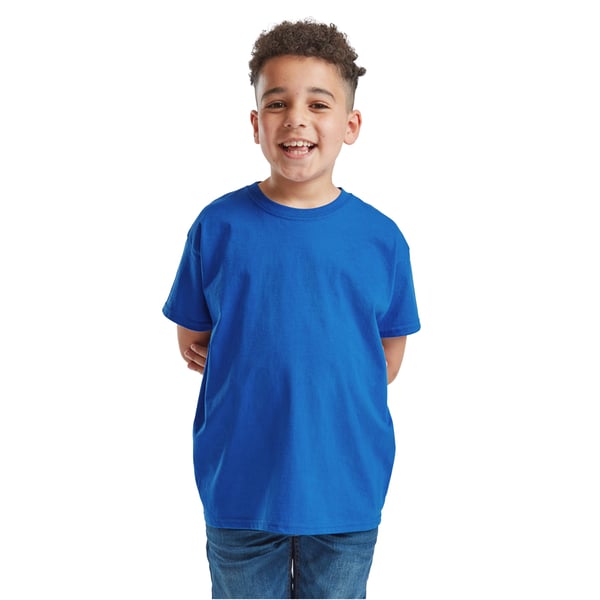 Fruit Of The Loom Childrens/Kids Unisex Valueweight Short Sleeve T-Shirt (Pack of 2)