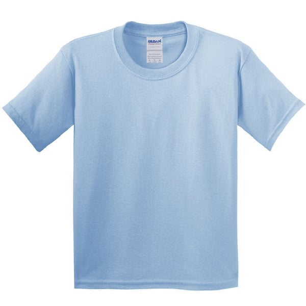 Gildan Unisex T-shirt i kraftig bomuld til børn (pakke med 2 stk.)
