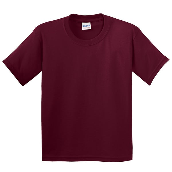 Gildan Unisex T-shirt i kraftig bomuld til børn (pakke med 2 stk.)