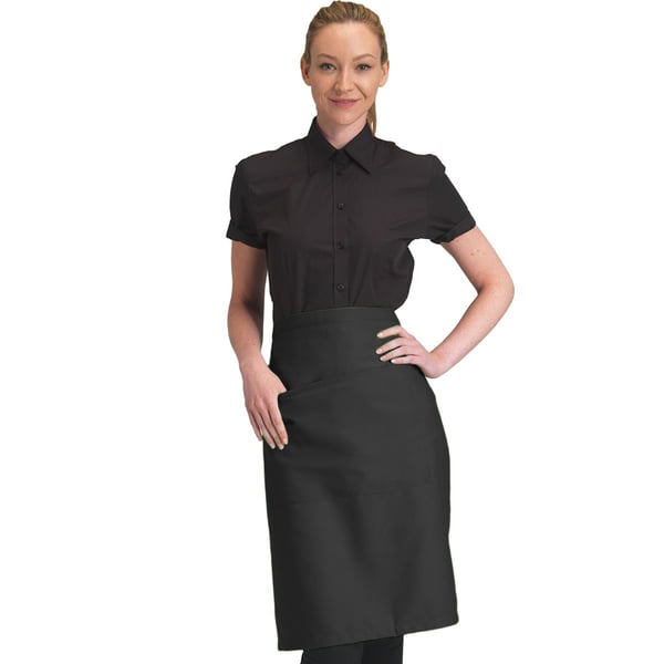 Dennys Adults Unisex Catering Waist Apron With Pocket (Pack of 2)