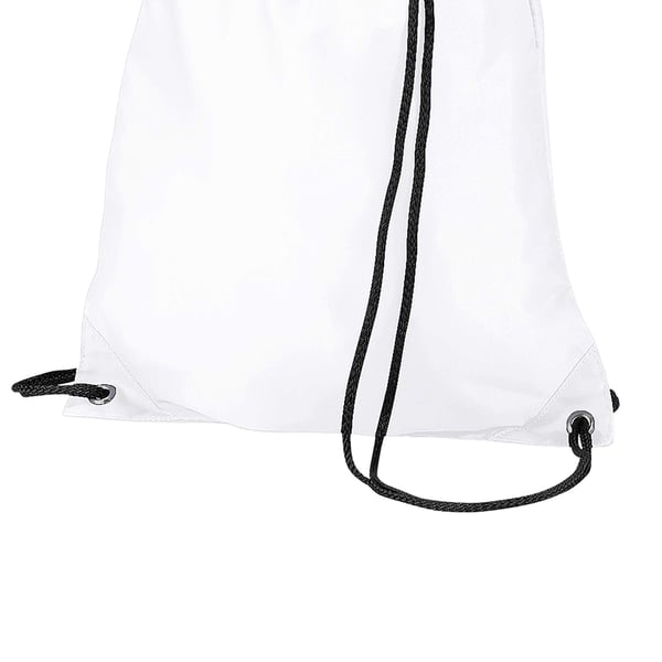 BagBase Budget Water Resistant Sports Gymsac Drawstring Bag (11 Litres) (Pack of 2)
