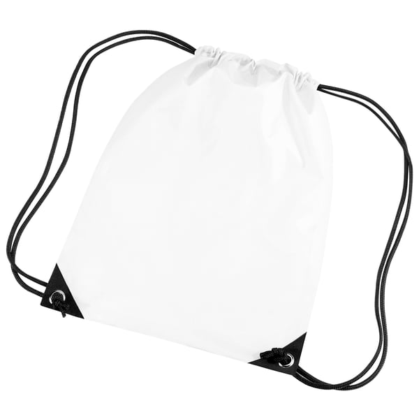 Bagbase Premium Gymsac Water Resistant Bag (11 Litres) (Pack Of 2)