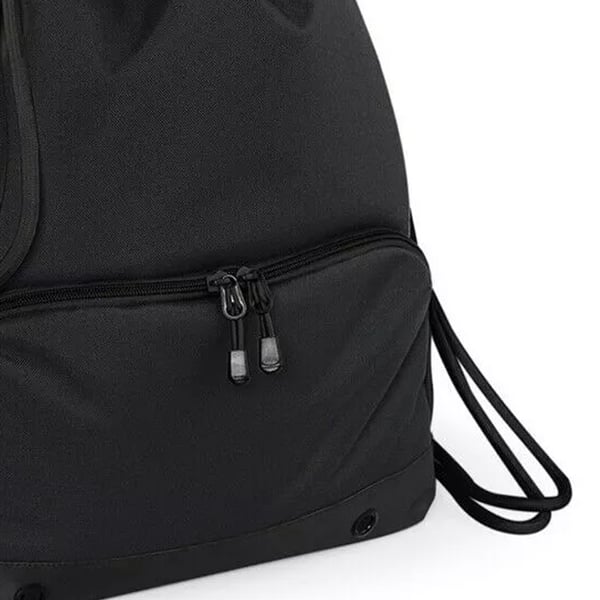 Bagbase Athleisure Water Resistant Drawstring Sports Gymsac Bag (Pack of 2)