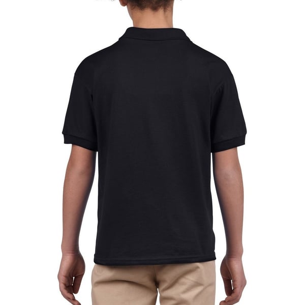 Gildan DryBlend Childrens Unisex Jersey Polo Shirt (Pack Of 2)