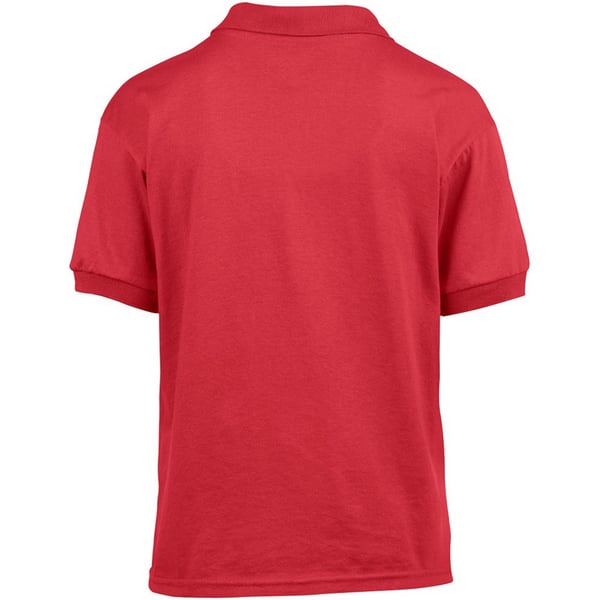 Gildan DryBlend Childrens Unisex Jersey Polo Shirt (Pack Of 2)