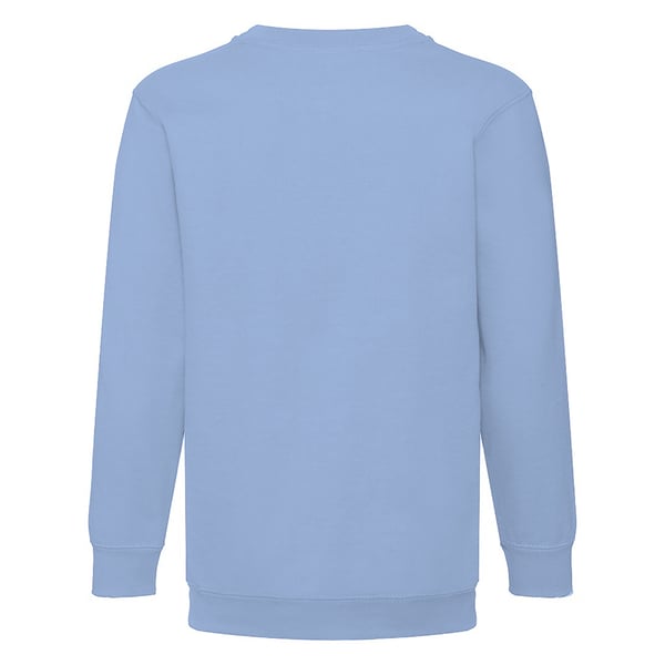 Fruit Of The Loom Childrens Unisex Set In Sleeve Sweatshirt (Pack of 2)