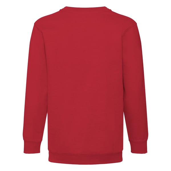 Fruit Of The Loom Childrens Unisex Set In Sleeve Sweatshirt (Pack of 2)