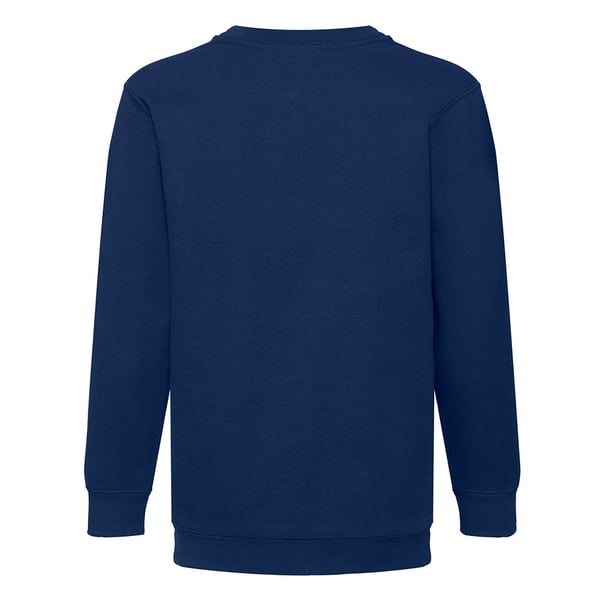 Fruit Of The Loom Childrens Unisex Set In Sleeve Sweatshirt (Pack of 2)