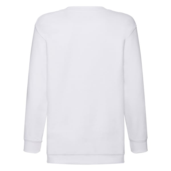 Fruit Of The Loom Childrens Unisex Set In Sleeve Sweatshirt (Pack of 2)