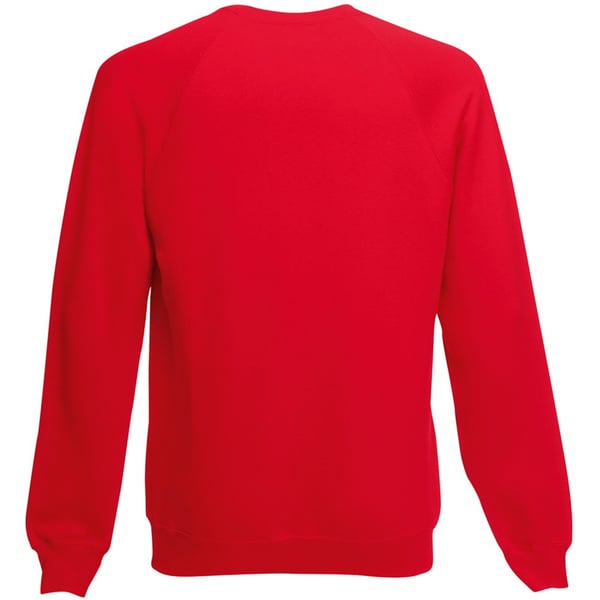 Fruit Of The Loom Childrens Unisex Raglan Sleeve Sweatshirt (Pack of 2)