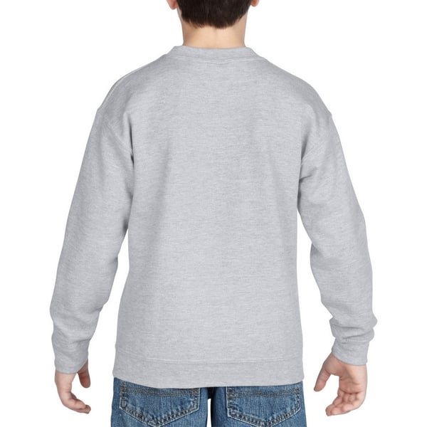 Gildan Childrens Unisex Heavy Blend Crewneck Sweatshirt (Pack Of 2)