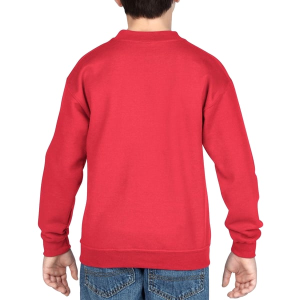 Gildan Childrens Unisex Heavy Blend Crewneck Sweatshirt (Pack Of 2)