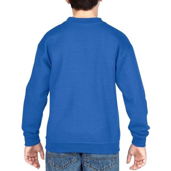 Gildan Childrens Unisex Heavy Blend Crewneck Sweatshirt (Pack Of 2)
