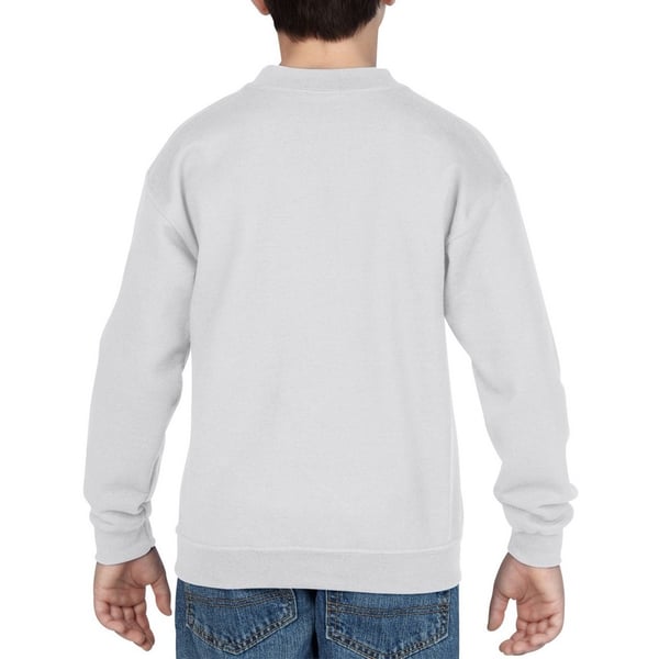 Gildan Childrens Unisex Heavy Blend Crewneck Sweatshirt (Pack Of 2)