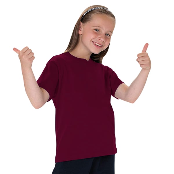 Jerzees Schoolgear Childrens Classic Plain T-Shirt (Pack of 2)