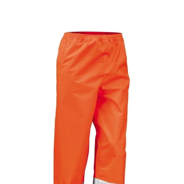 Result Mens Hi-Vis Trousers / Pants (Pack of 2)