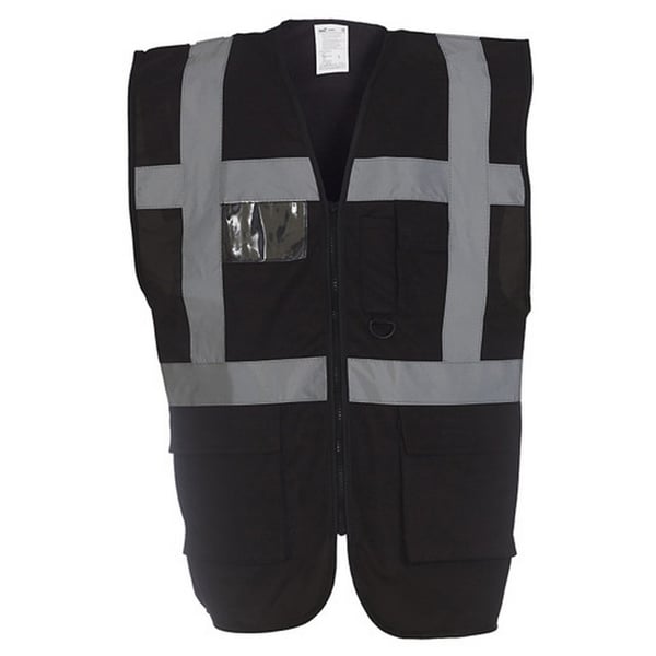 Yoko Hi-Vis Premium Executive/Manager Waistcoat / Jacket (Pack of 2)