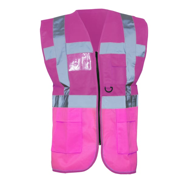 Yoko Hi-Vis Premium Executive/Manager Waistcoat / Jacket (Pack of 2)