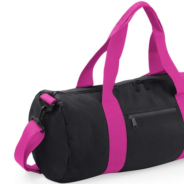 Bagbase Plain Varsity Barrel / Duffle Bag (20 Litres) (Pack of 2)