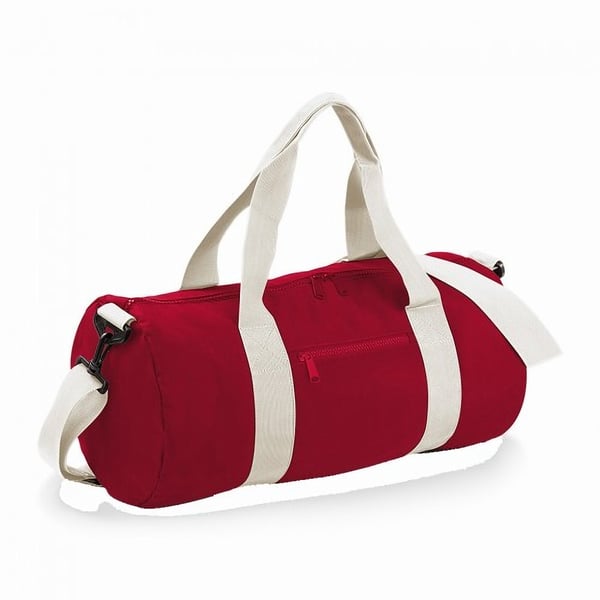 Bagbase Plain Varsity Barrel / Duffle Bag (20 Litres) (Pack of 2)