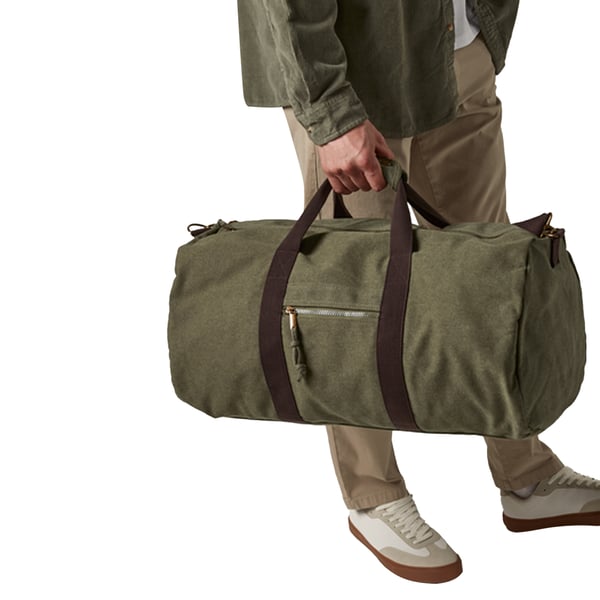 Quadra Vintage Canvas Holdall Duffle Bag - 45 Litres (Pack of 2)