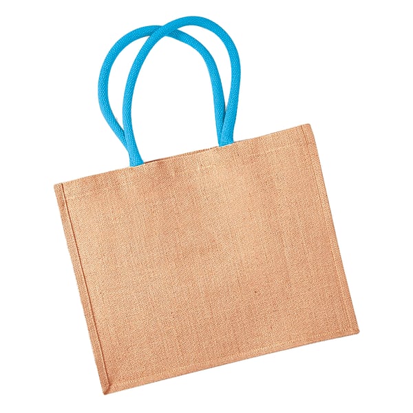 Westford Mill Classic Jute Shopper Bag (21 Litres) (Pack of 2)