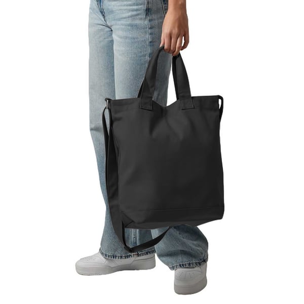Bagbase Canvas Daybag / Hold & Strap Shopping Bag (15 Litres) (Pack of 2)