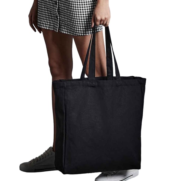 Quadra Canvas Classic Shopper Bag - 19 Litres (Pack of 2)