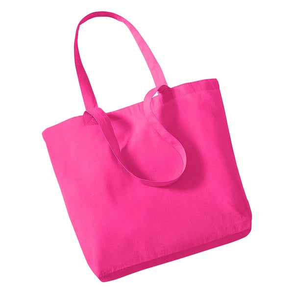 Westford Mill Ekologisk Bomull Shopper Väska - 16 Liter (2-pack)