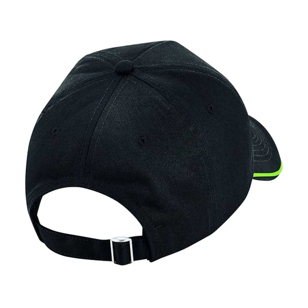 Beechfield Voksne Unisex Authentic 5 Panel Piped Peak Cap