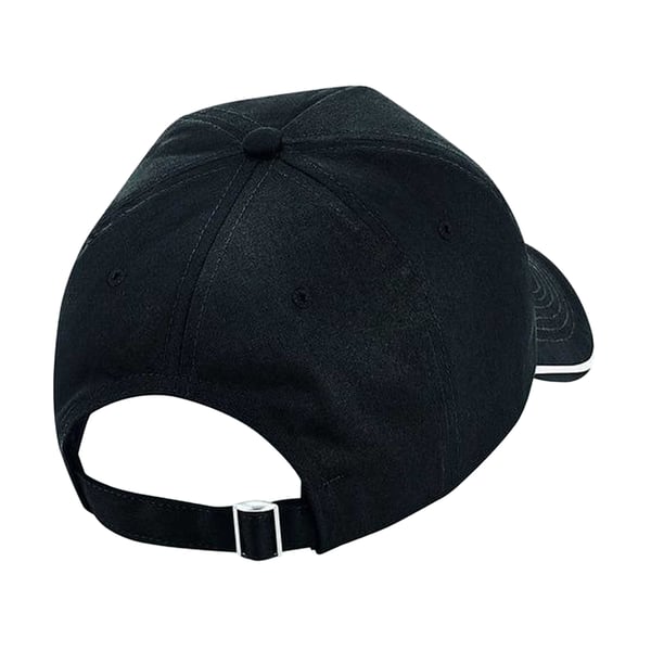 Beechfield Voksne Unisex Authentic 5 Panel Piped Peak Cap