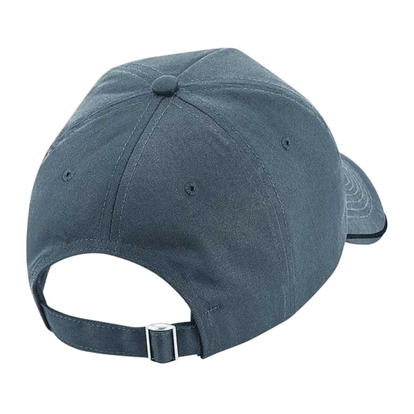 Beechfield Voksne Unisex Authentic 5 Panel Piped Peak Cap