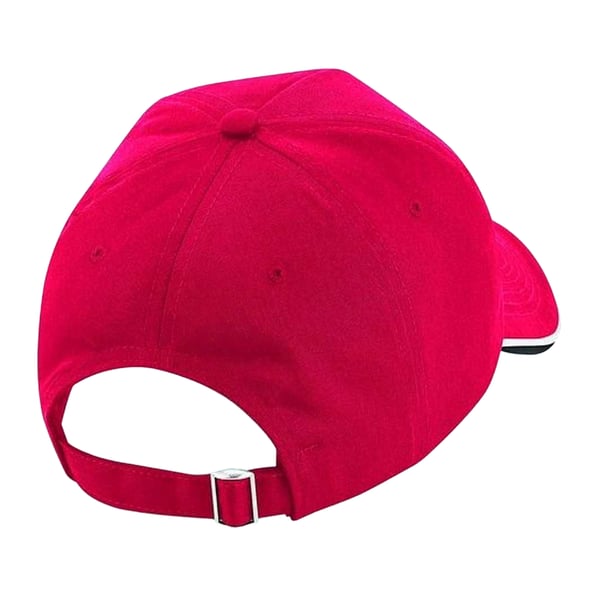 Beechfield Voksne Unisex Authentic 5 Panel Piped Peak Cap