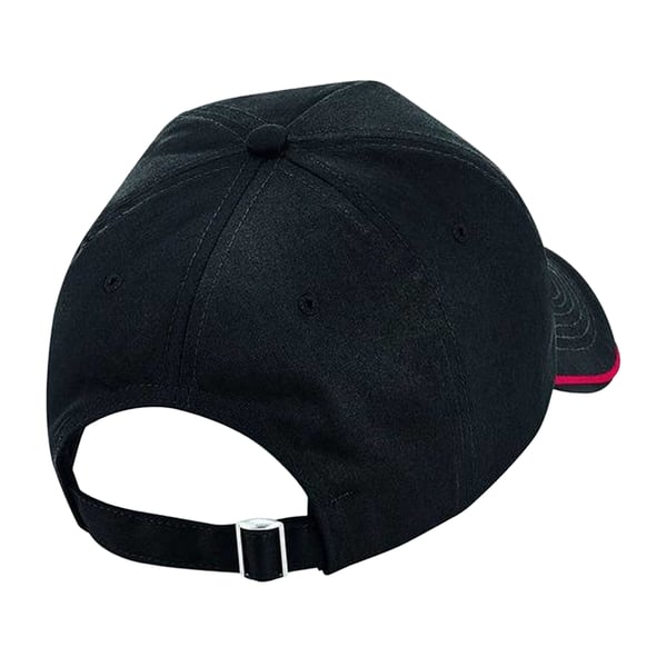 Beechfield Voksne Unisex Authentic 5 Panel Piped Peak Cap