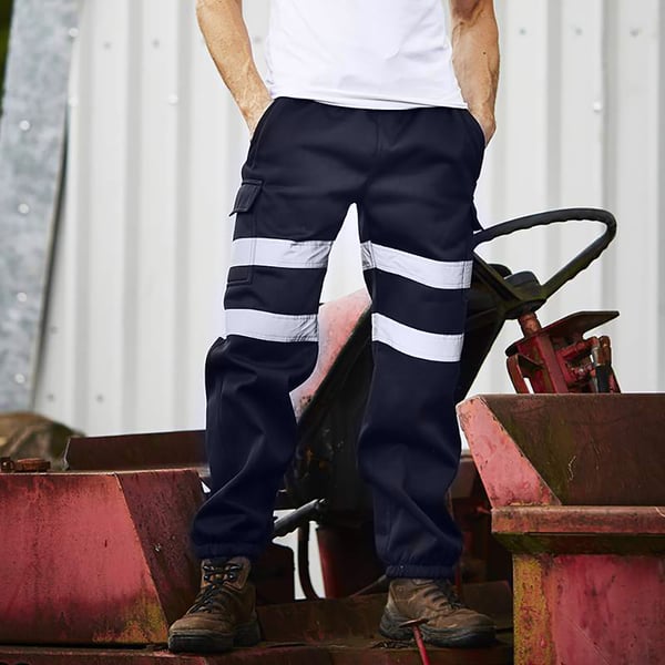 Yoko Adults Unisex Hi Vis Jogging Pants