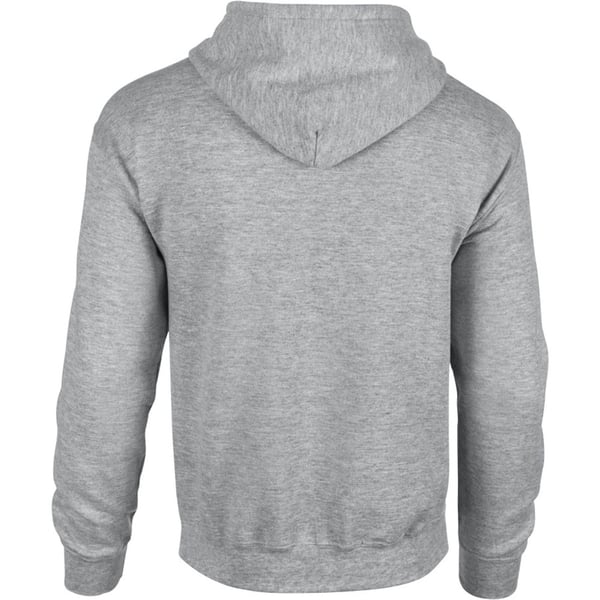 Gildan Heavy Blend Unisex Adult Full Zip Hooded Sweatshirt Top