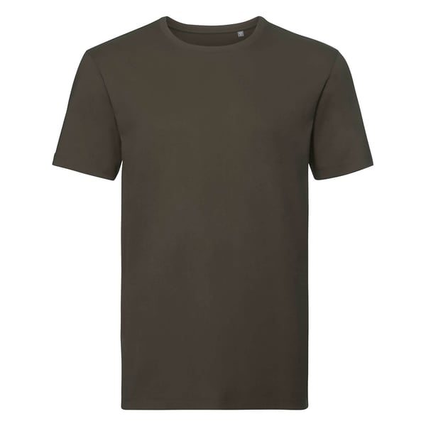 Russell Mens Organic Short-Sleeved T-Shirt