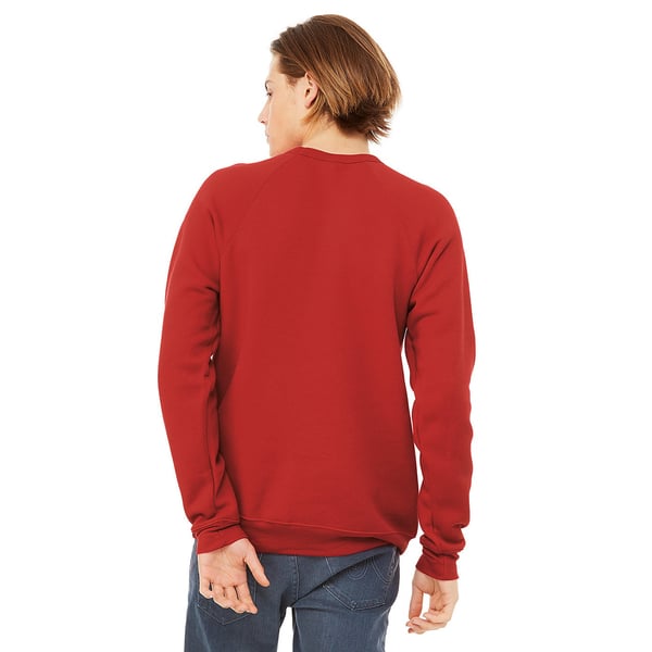Bella + Canvas Unisex Fleece Raglan Sweatshirt til voksne