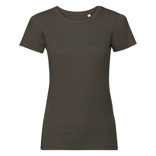 Russell Womens/Ladies Organic Short-Sleeved T-Shirt