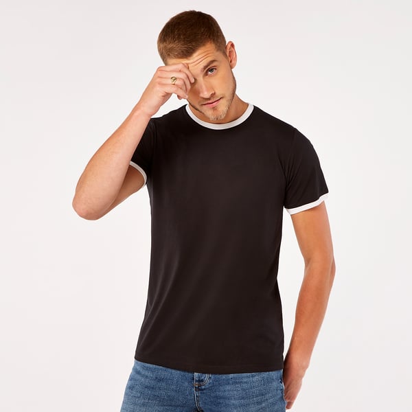 Kustom Kit Herr Ringer T-shirt