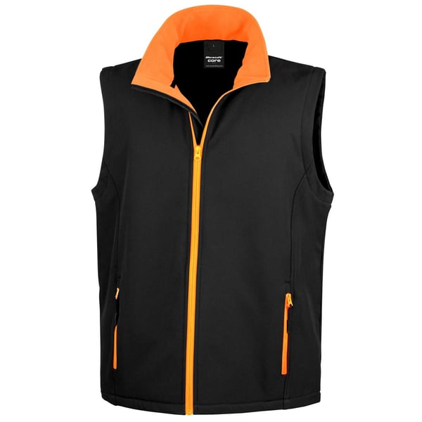 Result Miesten painettava Softshell-liivi